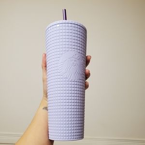 Starbucks LILAC GRID Tumbler